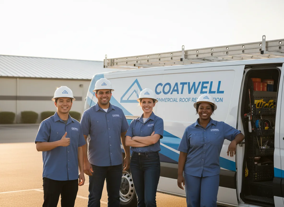 Commercial roof coating company in Chicken, AK